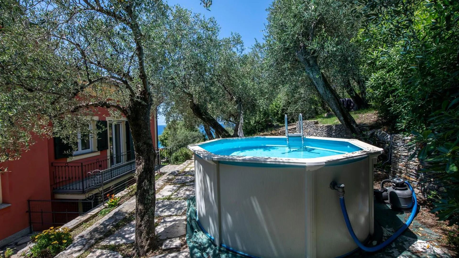 257B - Villetta Maiso - Vista Mare, Giardino E Piscina Privata A 2 Minuti Di Auto Dalle Spiagge E Mare - Parcheggio Privato Incluso Lavagna Apartment