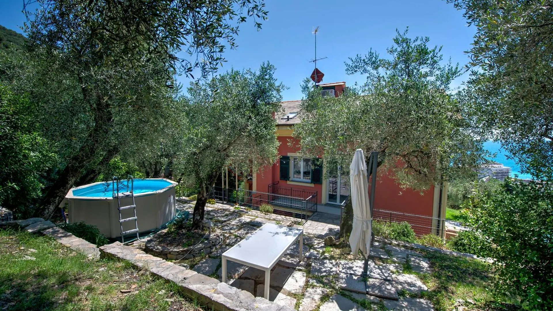 257B - Villetta Maiso - Vista Mare, Giardino E Piscina Privata A 2 Minuti Di Auto Dalle Spiagge E Mare - Parcheggio Privato Incluso Lavagna