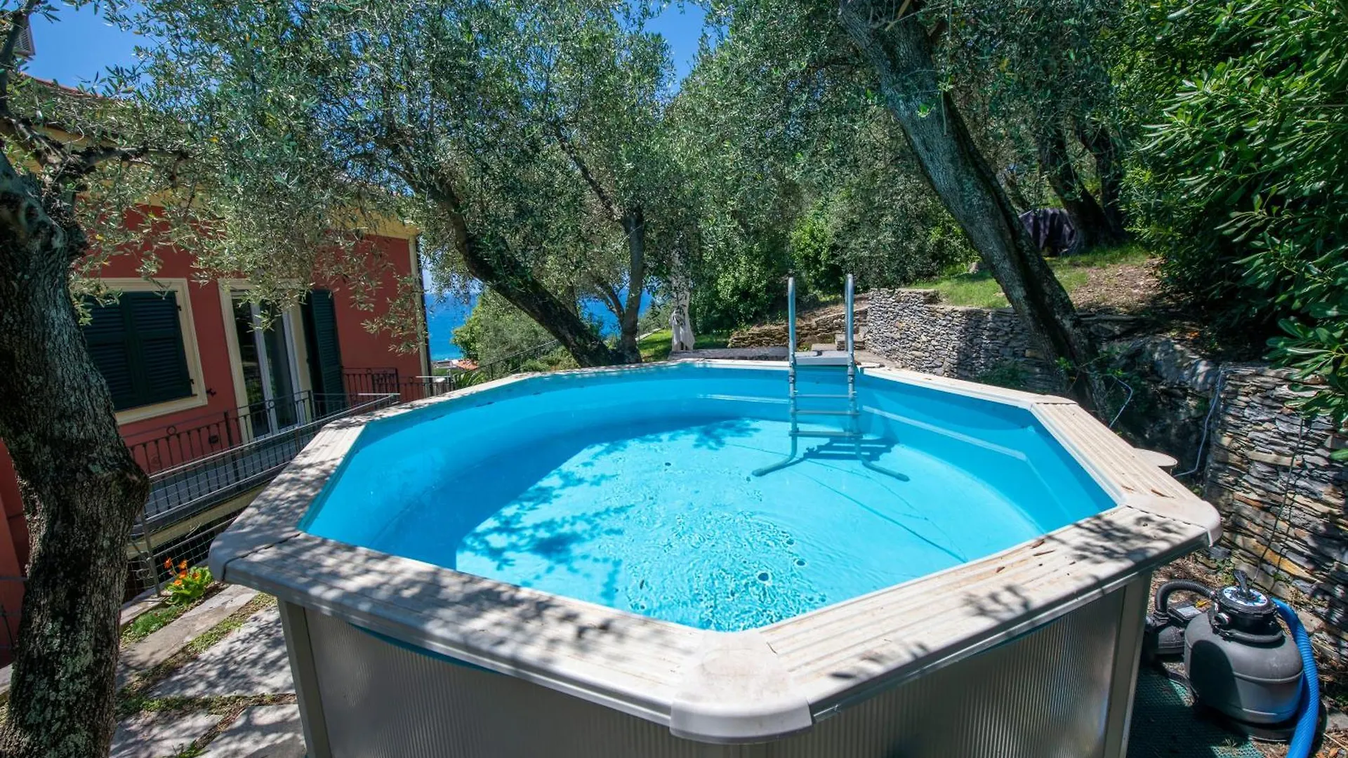 257B - Villetta Maiso - Vista Mare, Giardino E Piscina Privata A 2 Minuti Di Auto Dalle Spiagge E Mare - Parcheggio Privato Incluso Lavagna
